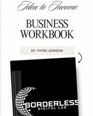Idea to Income Workbook | Business Startup Workbook for Entrepreneurs