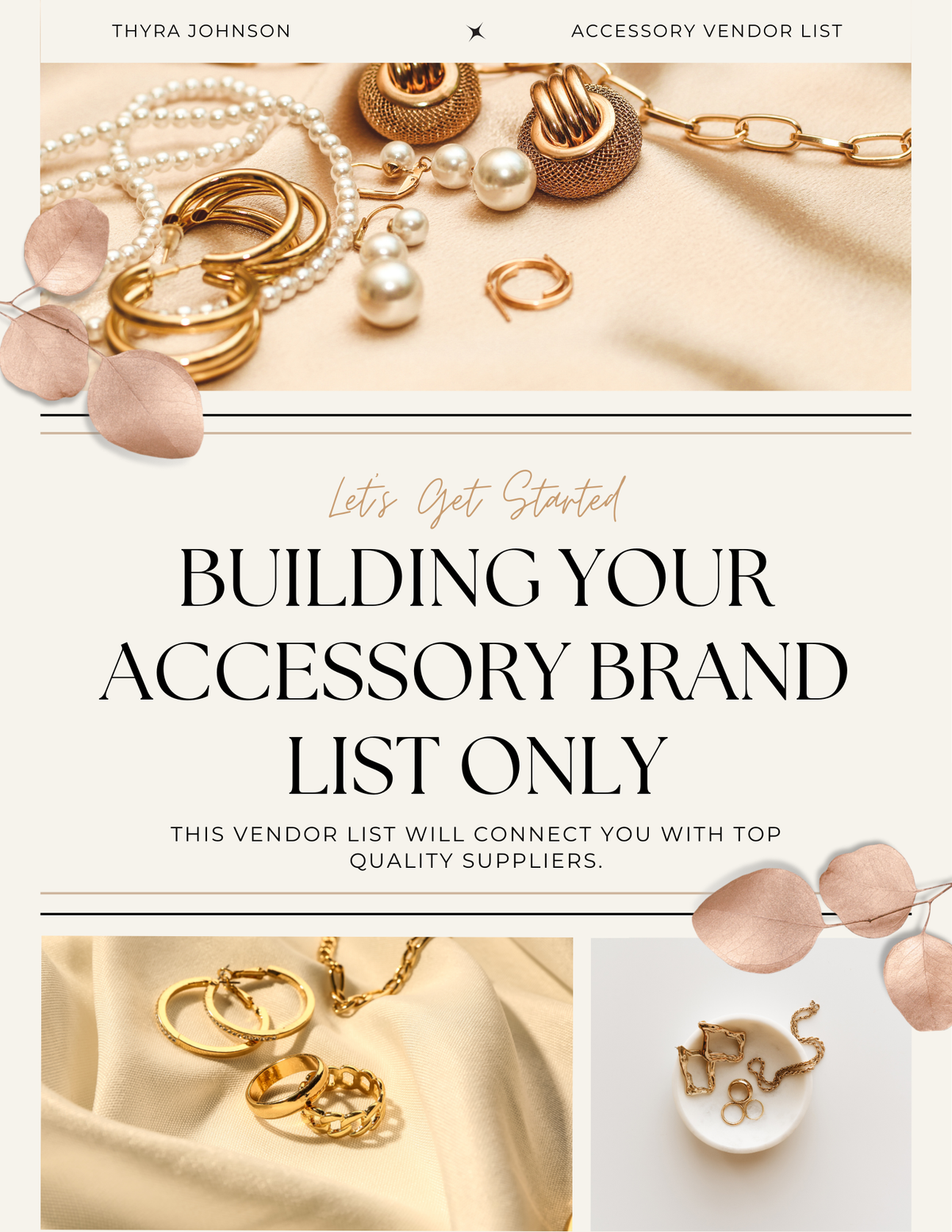 Accessory Vendor List ONLY